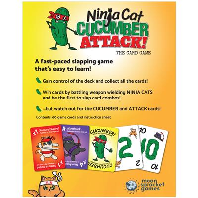 Ninja Cat Cucumber Attack - The Card Game